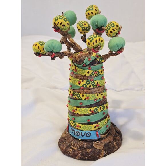 Baobab Tree Stuffed Toy Decor Green Centerpiece Safari Nature - Picture 1 of 6